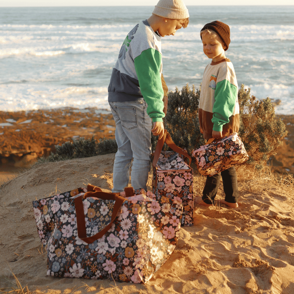 Beach Bag Lilac Fields - Kollab Australia