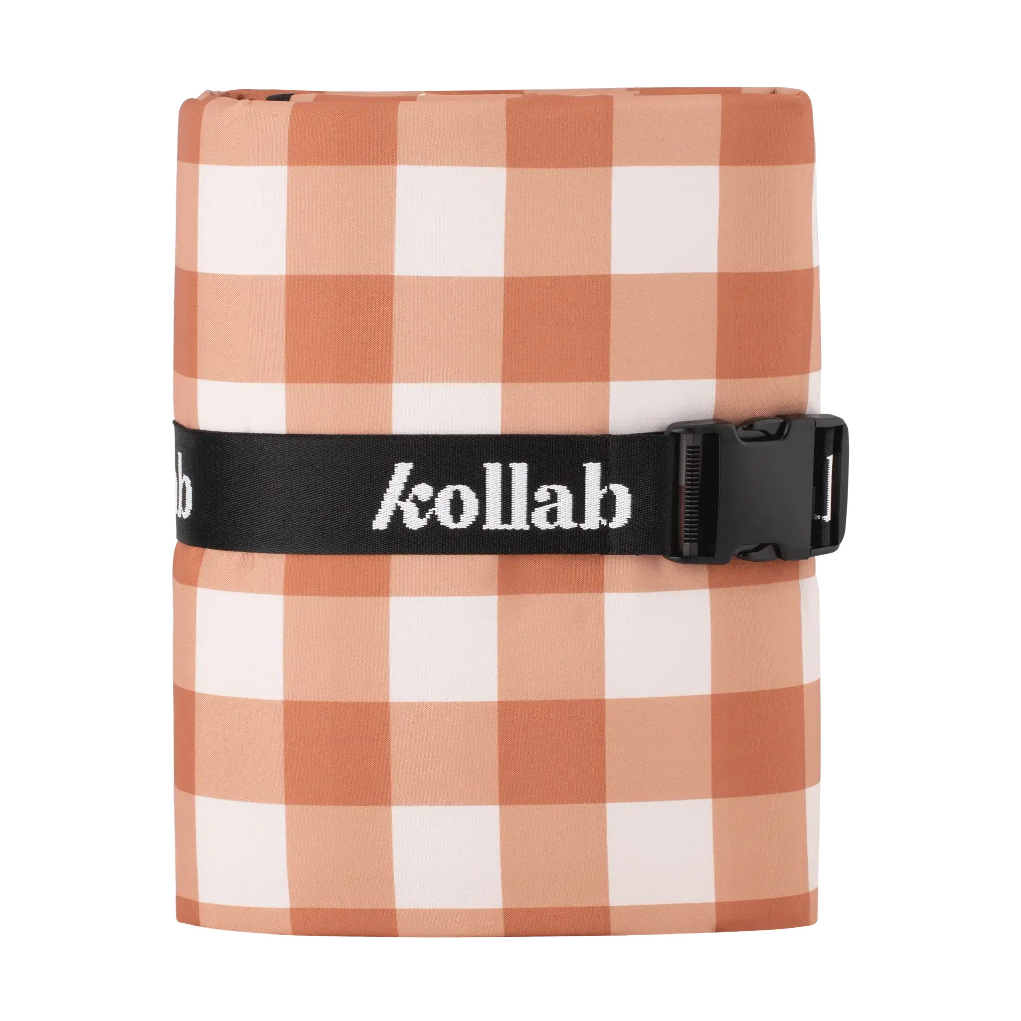 Large Picnic Mat Clay Check – 2m Water-Resistant Foam Mat | Kollab