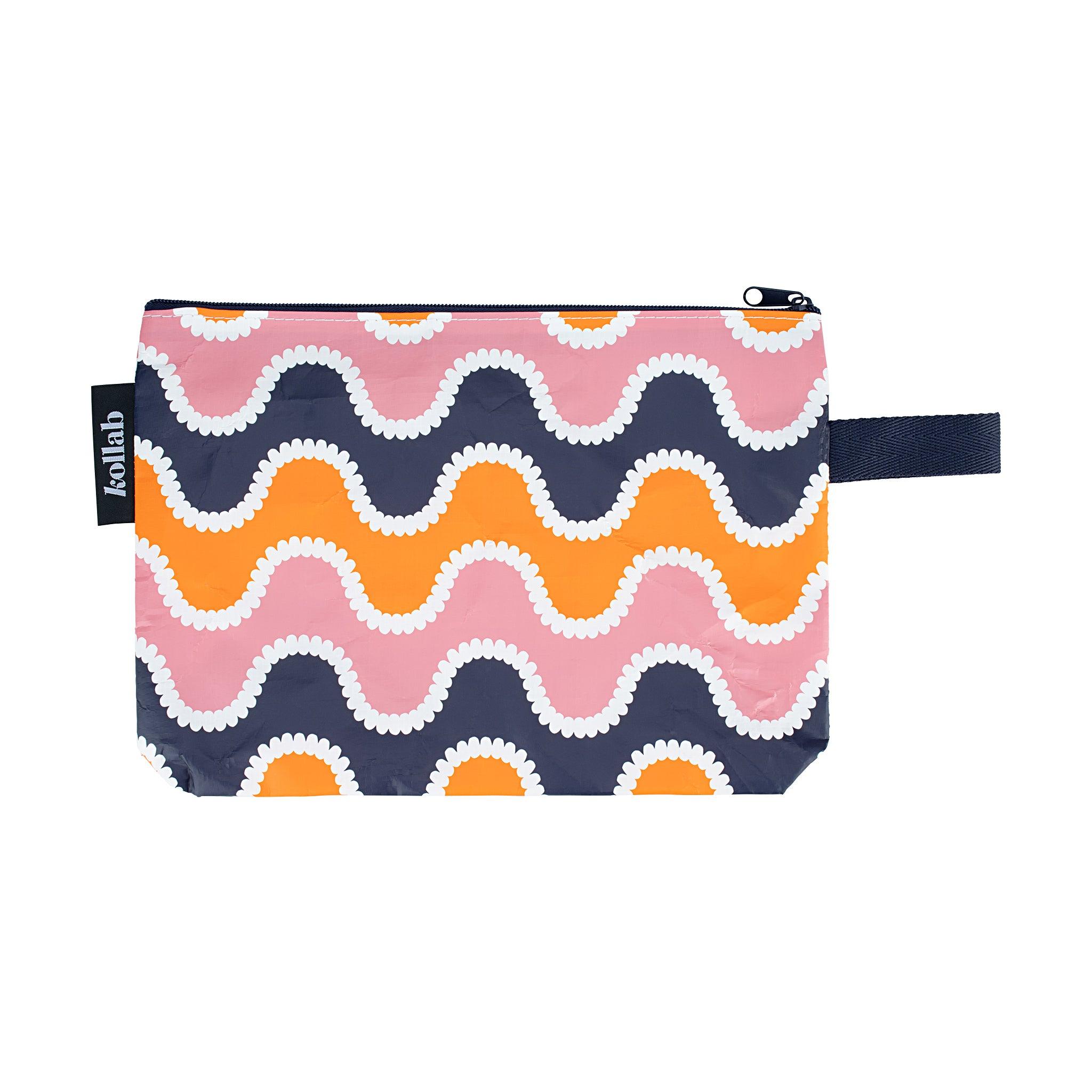 Stripe clutch outlet bag