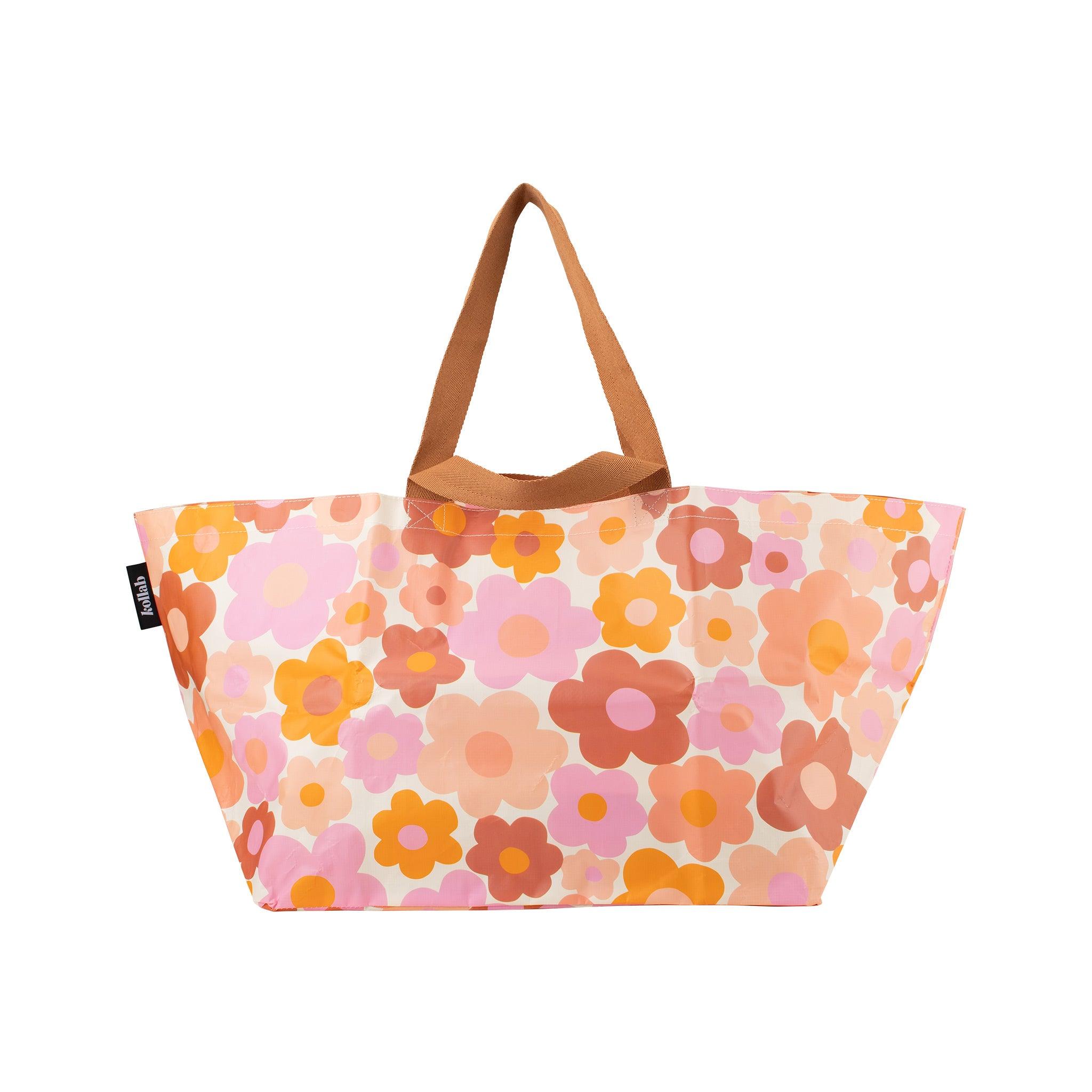 Floral cheap beach bag