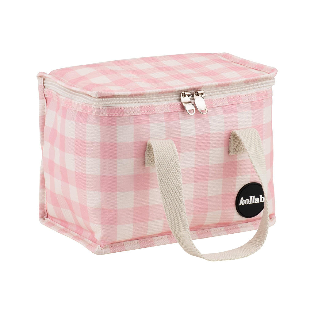Holiday Lunch Box Candy Pink Check - Kollab Australia