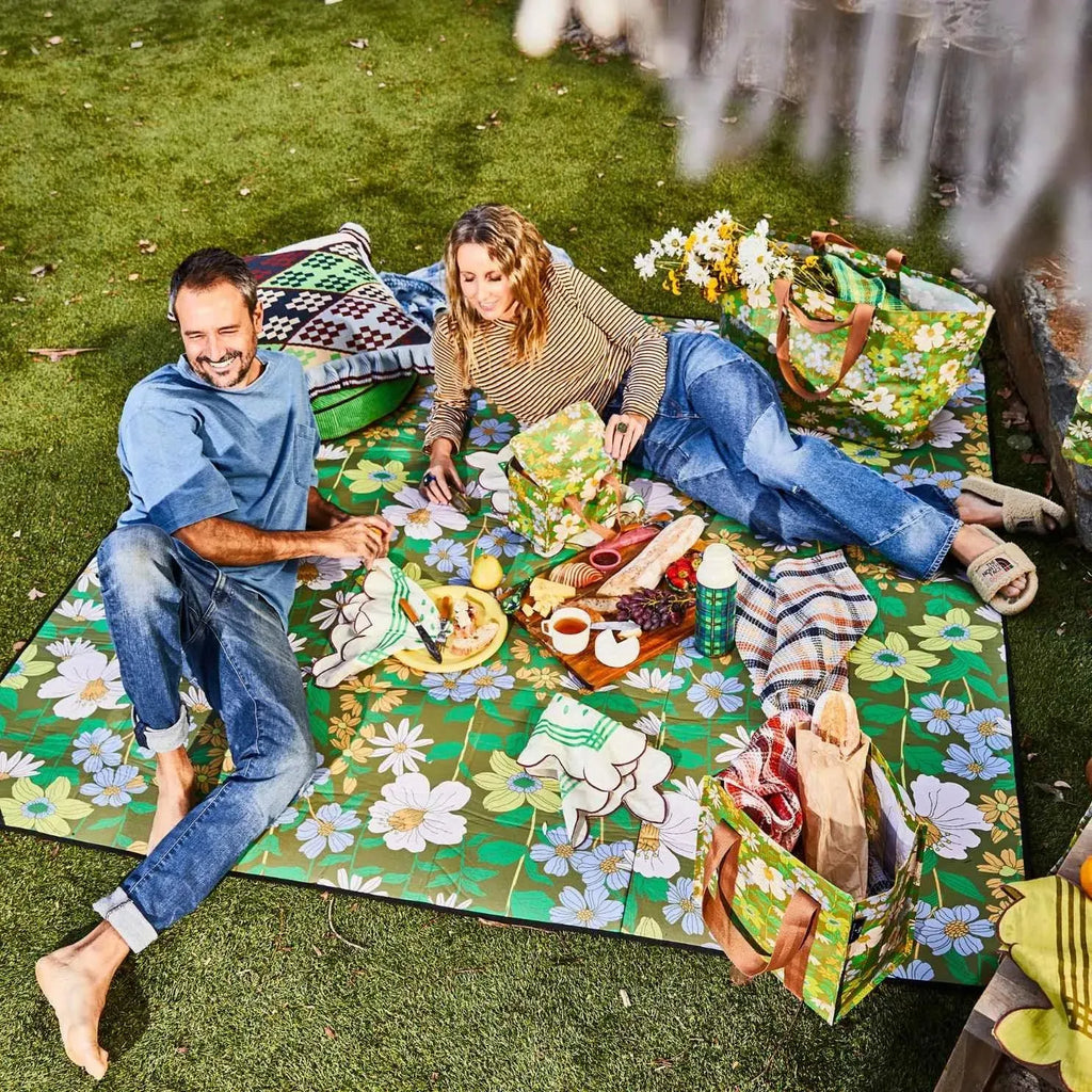 Buy Picnic Mat Sage x Clare & Kollab Floria by Kollab Australia