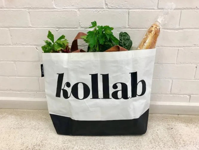 Shopper Tote Logo - Kollab Australia