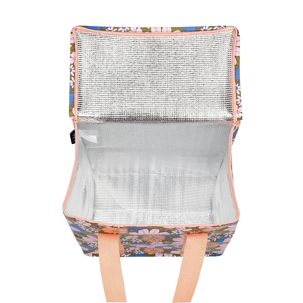 Cooler Bag Blue Flowers - Kollab Australia