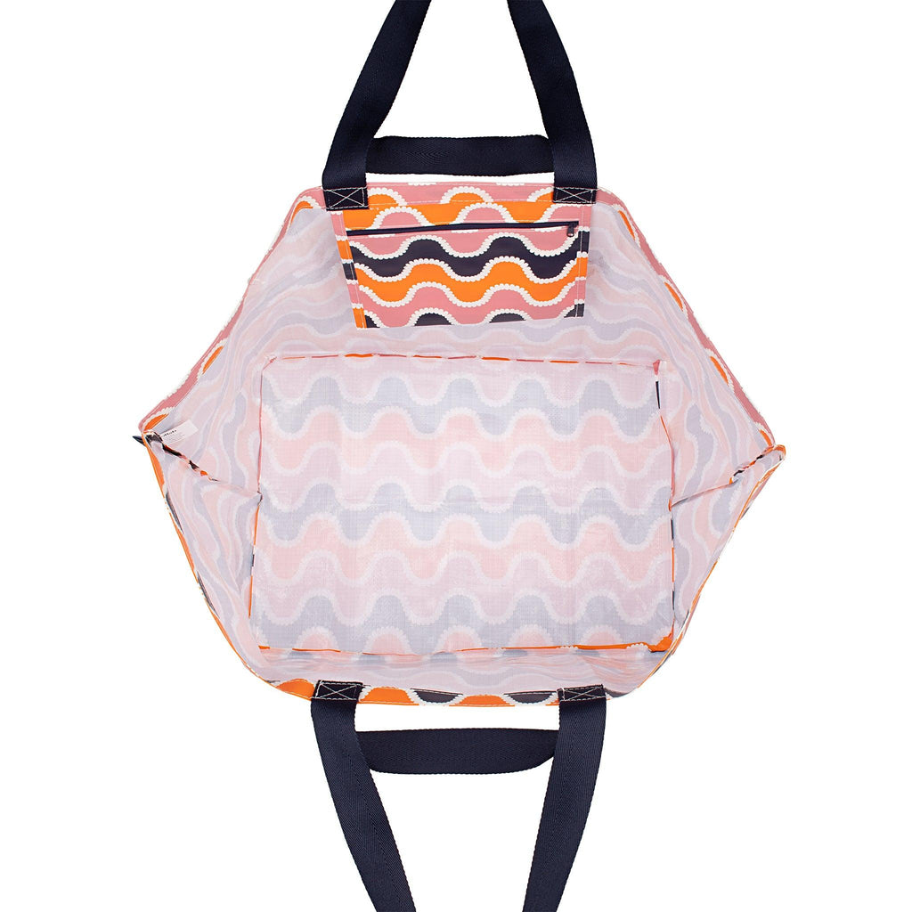 Shopper Tote Wavey Stripe - Kollab Australia