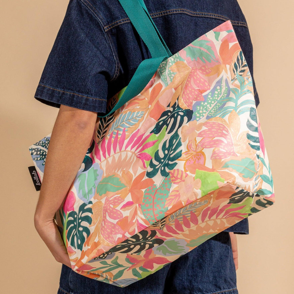 Shopper Tote Summer Garden - Kollab Australia