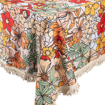 Fringed Tablecloth Havana - Kollab Australia