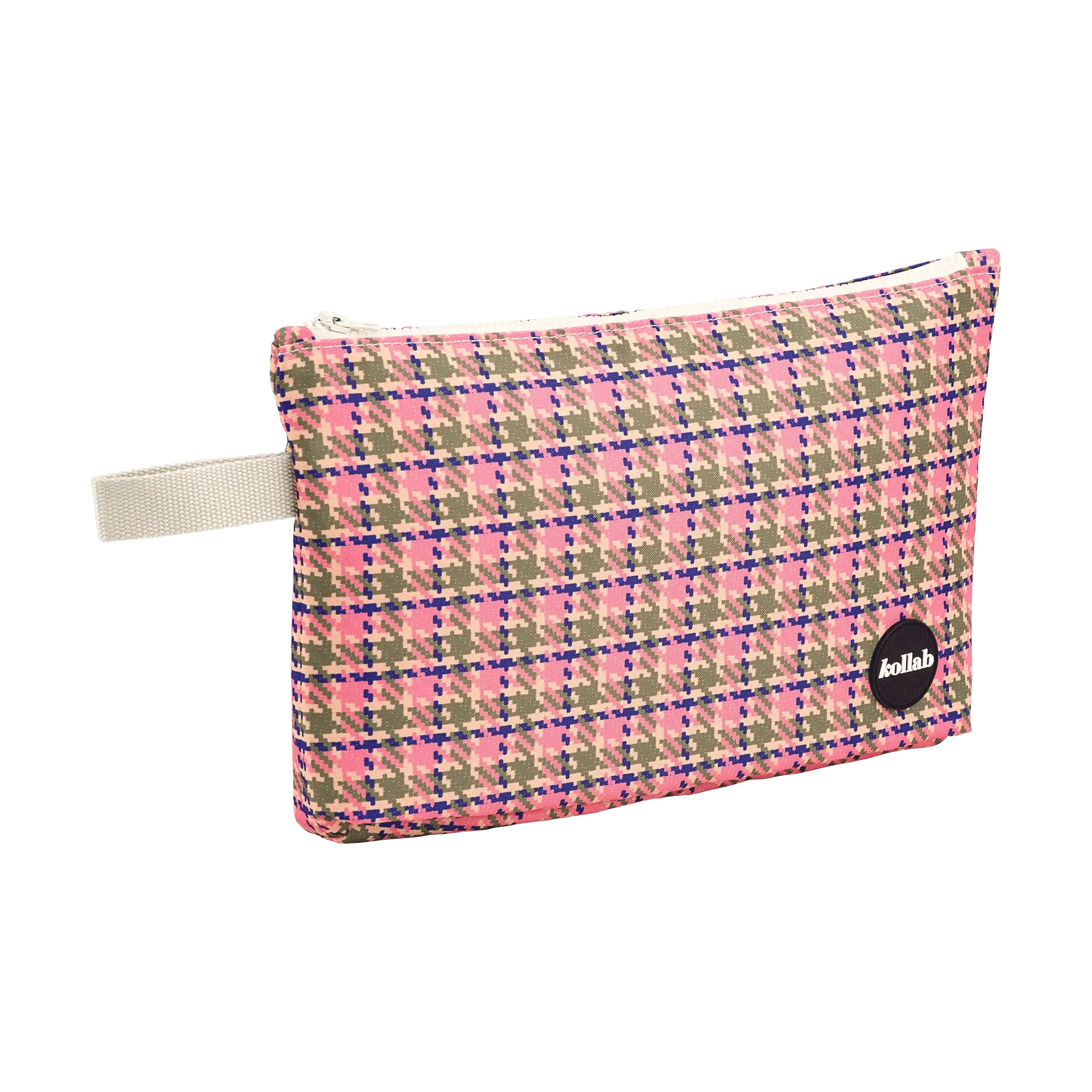 Picnic Bag Pink Houndstooth – Kollab