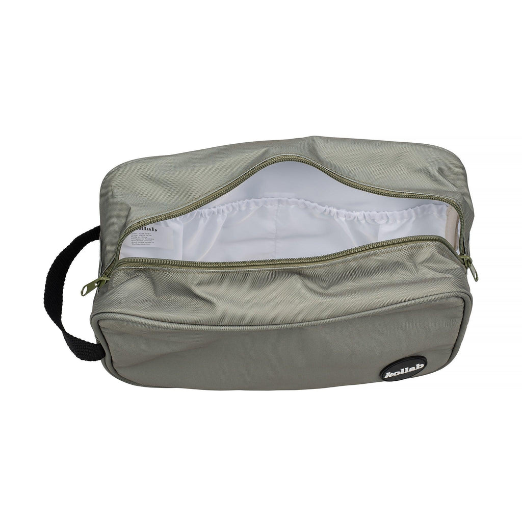 Holiday Travel Bag Khaki Black - Kollab Australia