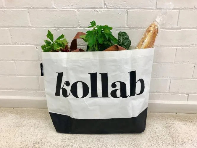 Shopper Tote Logo - Kollab Australia