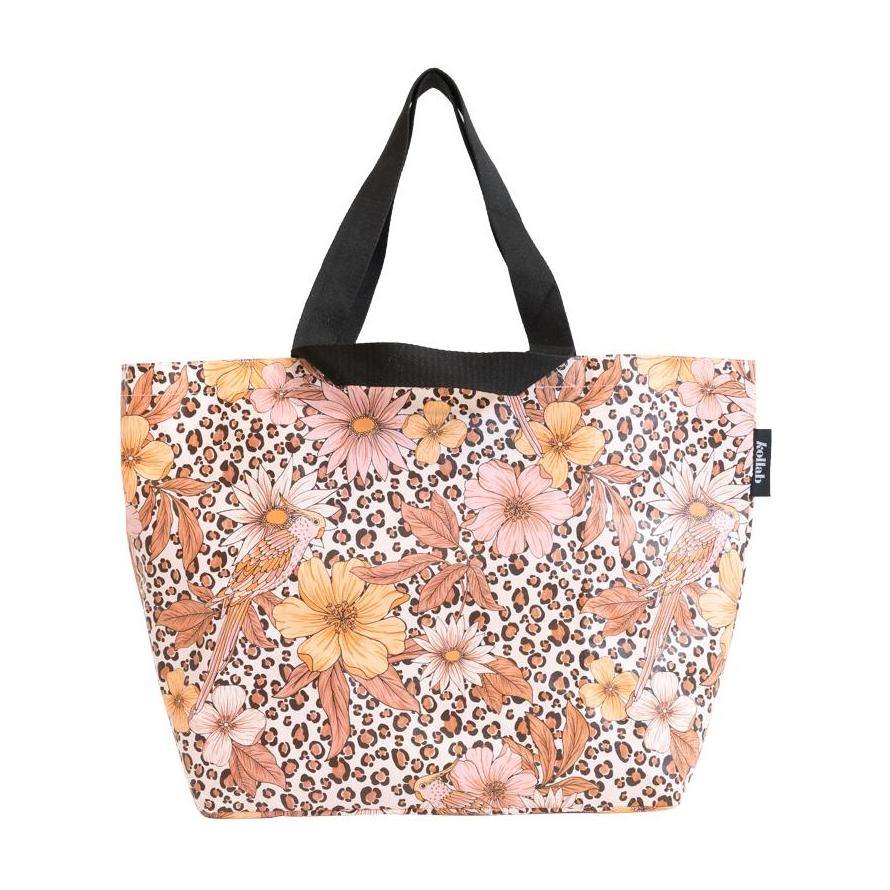 Shopper Tote Leopard Floral - Kollab Australia