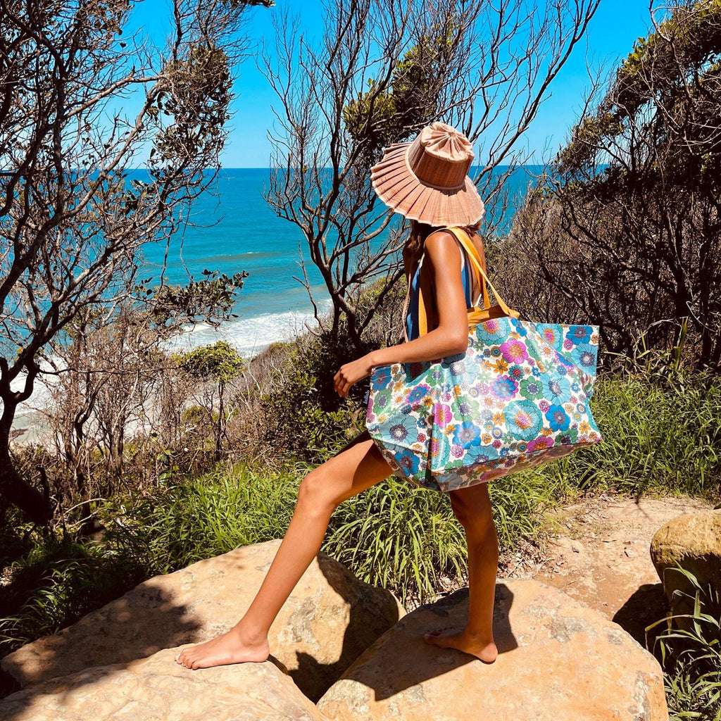 Beach bag Ocean Floral - Kollab Australia